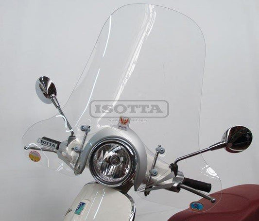 Windscherm Isotta met Bevestigingsset Hoog Helder Primavera=op=op
