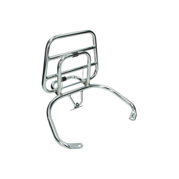 Achterdrager Regia Opklapbaar (Made In EU) Chroom Lxv, Vespa S, Vespa Lx