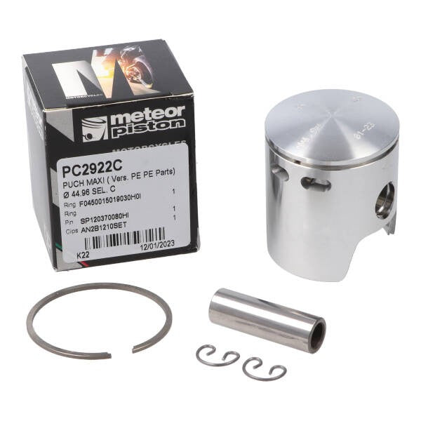 Zuiger Meteor C 4-POORT Cilinder, Pen 12 45mm Puch Maxi PC2922