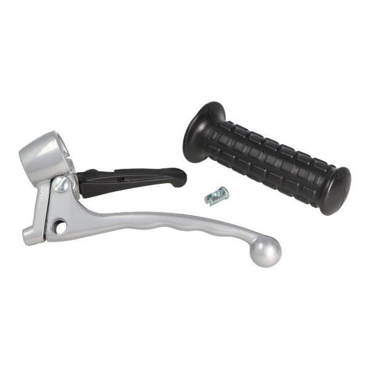 Remhendel Lusito (Made In EU) Links Grijs Hoogglans Camino, Puch Maxi