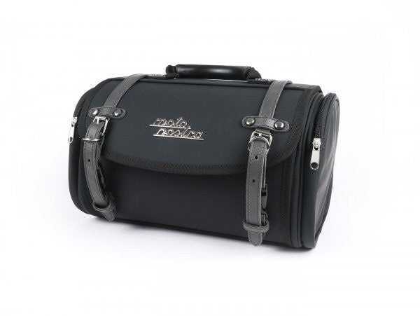 Roll-bag Moto-Nostra Canvas Klein (Tas) 10 Ltr. Zwart Bromfiets, Gts Alle Mod., Lx, Primavera, Sprint