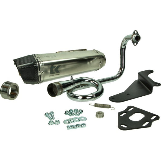 Uitlaat Turbokit EURO-2 GP PRO Alu/carbon Zip 4T 2v M4T066-GPP