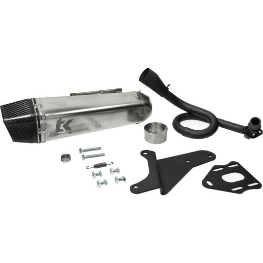 Uitlaat Turbokit EURO-5 GP PRO IGet 50cc Alu/carbon Zip 4T, Piaggio