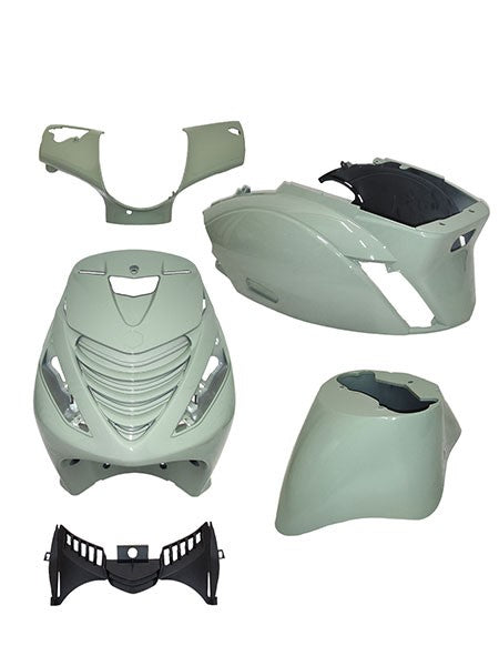 Plaatwerkset DMP Model SP EVO-2 Glacial Green Groen/glans 5-DELIG Zip 100/125, ZIP2000
