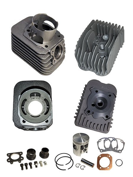 Cilinder met Kop Polini 47MM-P12 Bromfiets Vespa 140.0136
