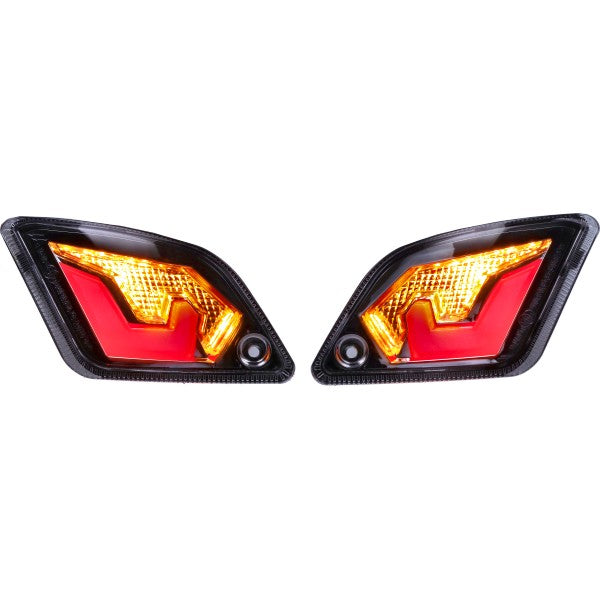 Knipperlichtset POWER1 LED EURO-4 E-mark Tub EVO-2 Light Smoke Achter Gts 125 - 300 2014-2022