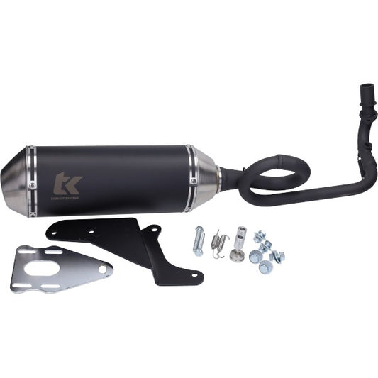 Uitlaat Turbokit E-keur EURO-5 '21-'24 Zwart Alu Gmax, Sprint, Primavera M4T210
