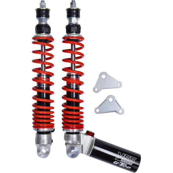 Schokbrekerset Yss Achter G-top Gasgevuld 340mm Rood/zwart Gts Alle Mod., GTS300 EURO-5 TM302-340TRC-11-858