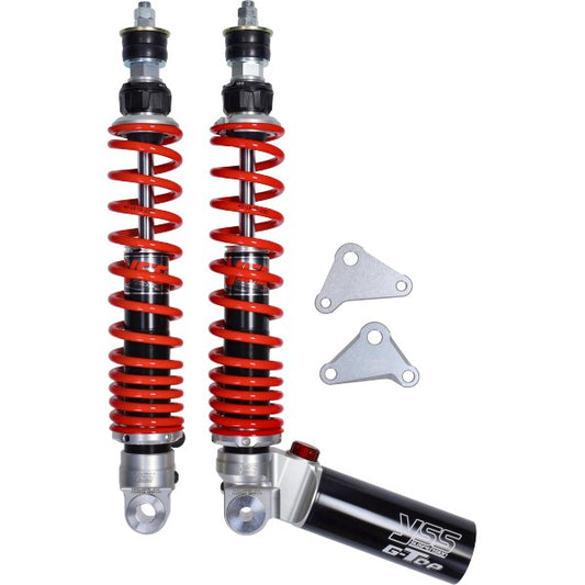 Schokbrekerset Yss Achter G-top Gasgevuld 340mm Rood/zwart Gts Alle Mod., GTS300 EURO-5 TM302-340TRC-11-858