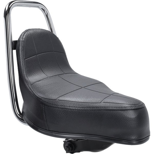 Zadel Chopper (Made In EU) met Chrome Beugel Zwart Puch, Puch Maxi