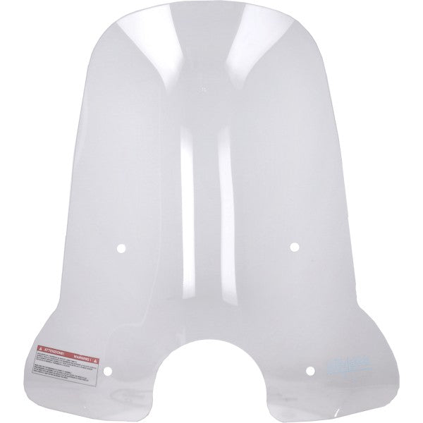 Windscherm DMP Hoog 73cm Helder met Bevestigingsset – SYM Fiddle / Fiddle II