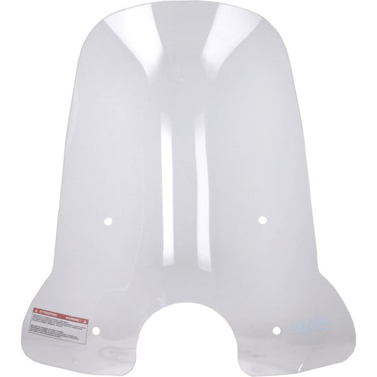 Windscherm DMP Hoog 73cm Helder met Bevestigingsset – SYM Fiddle / Fiddle II