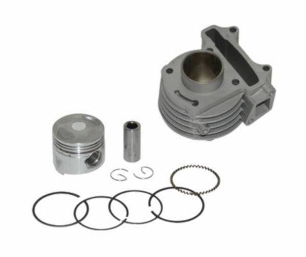 Cilinder + Zuiger Aluminium Nikasil Pen 13 50cc 39mm Sco SYM 4T, Sco China 4T, Sco GY6, Sco Kymco 4T