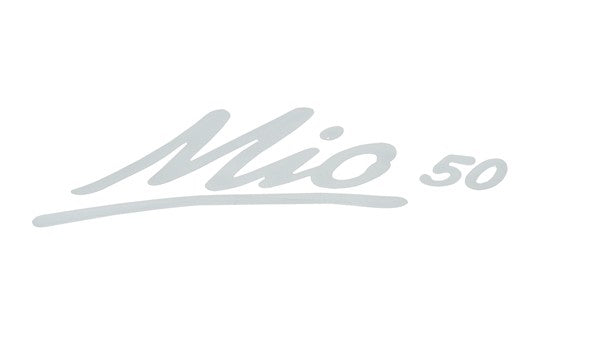 Sticker SYM Origineel Voorscherm Woord [MIO50] Wit Mio 87128-A70-000-T1