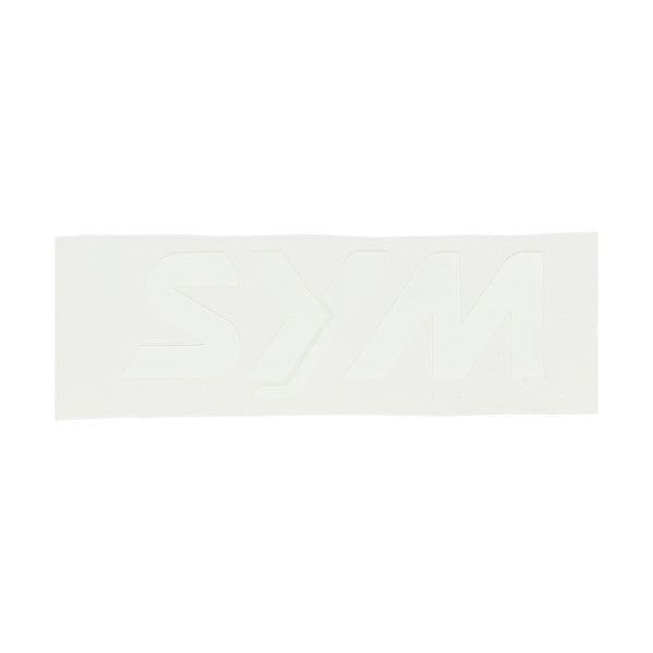 Sticker SYM Origineel Onderspoiler Wit Fiddle, Fiddle 3, Symphony St 87170-AKA-A00-T1