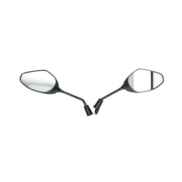Spiegelset DMP E-keur 10mm Zwart JET4-4T, Orbit, Symphony, Symphony Sr, Tweet