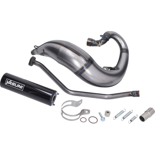Uitlaat Yasuni Cross ML Zwart Beta RR50, Enduro TUB807TH-B57