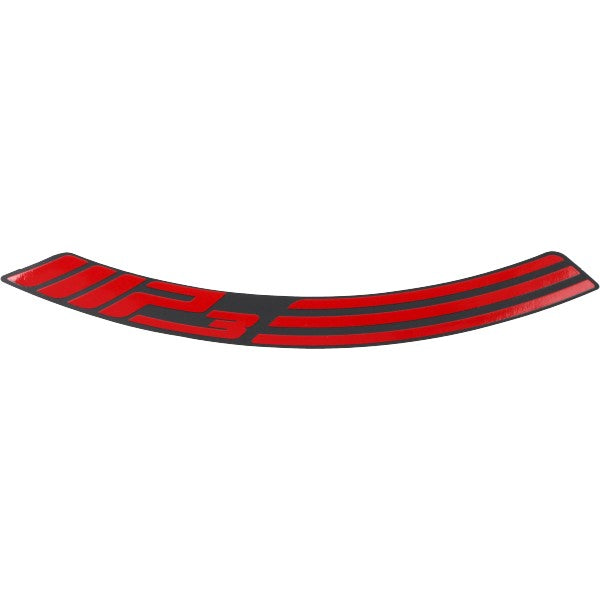 Sticker Piaggio Origineel Voorwiel Rood 1 Stuks MP3 500cc, MP3-350CC, MP3-400CC 2H002532