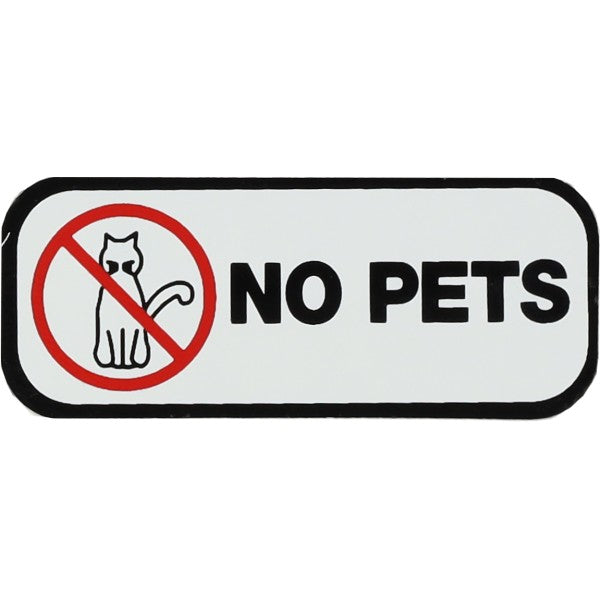 Sticker Piaggio Origineel Woord [No Pets] Piaggio & Vespa 576953