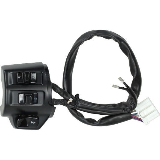 Stuurschakelaar Piaggio Origineel EURO-5+ Links Zwart Elettrica, S-sprint, Sprint 1D004611000N22