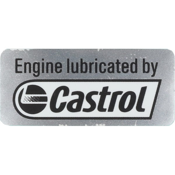 Sticker Piaggio Origineel Woord [Castrol] 2H002046