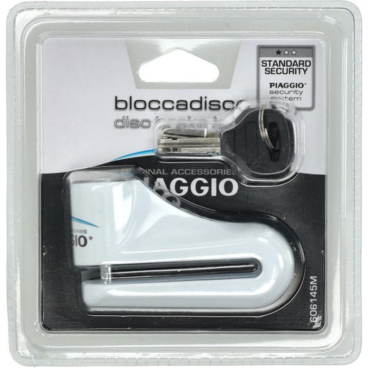 Schijfremslot Piaggio Origineel 5mm Wit Aprilia/Gilera/Piaggio/Vespa 606145M