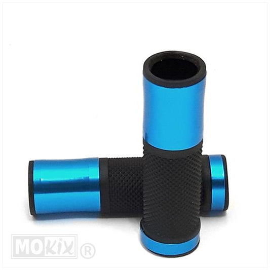 Handvatset voor Piaggio Zip / Vespa / Universeel zwart / Blauw