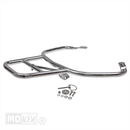 Achterdrager voor Topkoffer Vespa Primavera/Sprint Chroom (Supertec)