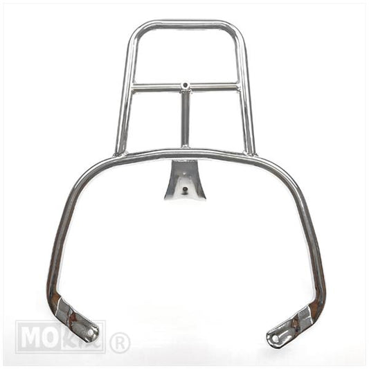 Achterdrager voor Topkoffer Vespa Primavera/Sprint Chroom (Supertec)