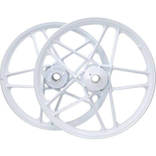 Wielset Fast Arrow 17 inch wit voor Hercules Prima