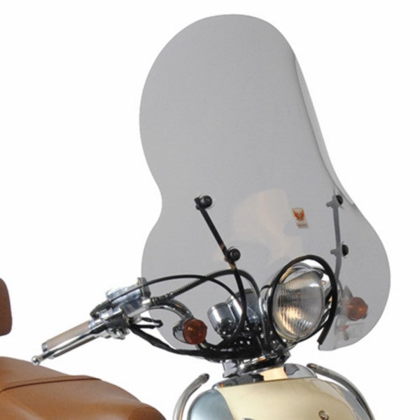 Windscherm Isotta met Bevestigingsset Hoog Smoke BTC Grande Retro Old Luxe=op=op