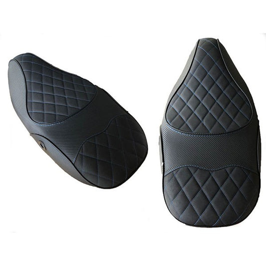 Buddydek Regia (Made In EU) Luxe Stiksel Zwart/blauw Sprint