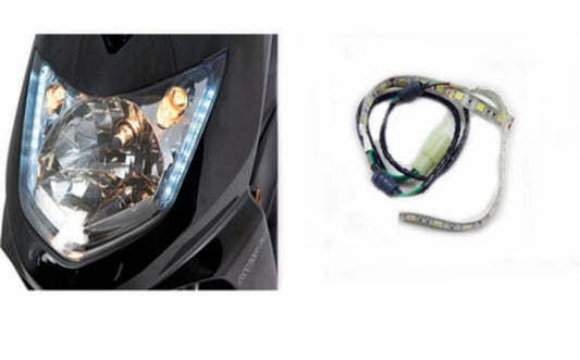 Lamp 12v LED Dagrijverlichting met 3M Plakstrip (Lengte 15cm) 2-DELIG=OP=OP