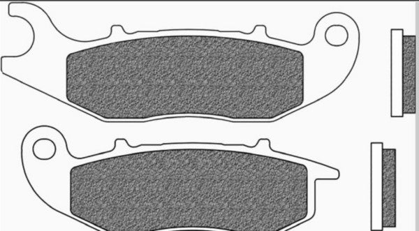 Remblokset Newfren voor Aprilia Sr Gt 200, Aprilia Sr-gt 125, Gts 300, Liberty 125cc, Liberty 150cc, Pcx, E2, Liberty IGET, Medley 125 FD0444