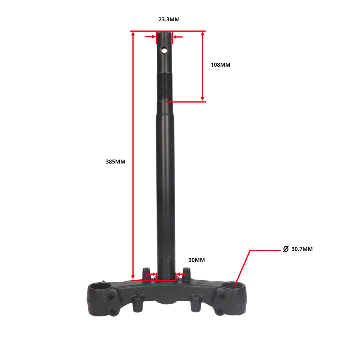 Kroonstuk China LX / Napoli / VX50 – ZN50QT-30A (Voor alle China LX modellen)