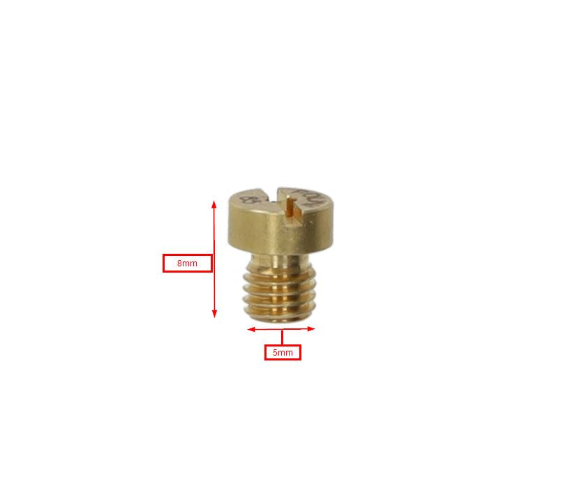 Sproeier Set Polini Dell’Orto 5mm & 6mm – 10-delig (Alle Maten)