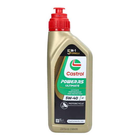 Castrol Power RS Ultimate 4T 5W-40 Motorolie – 1L (14DAE7)