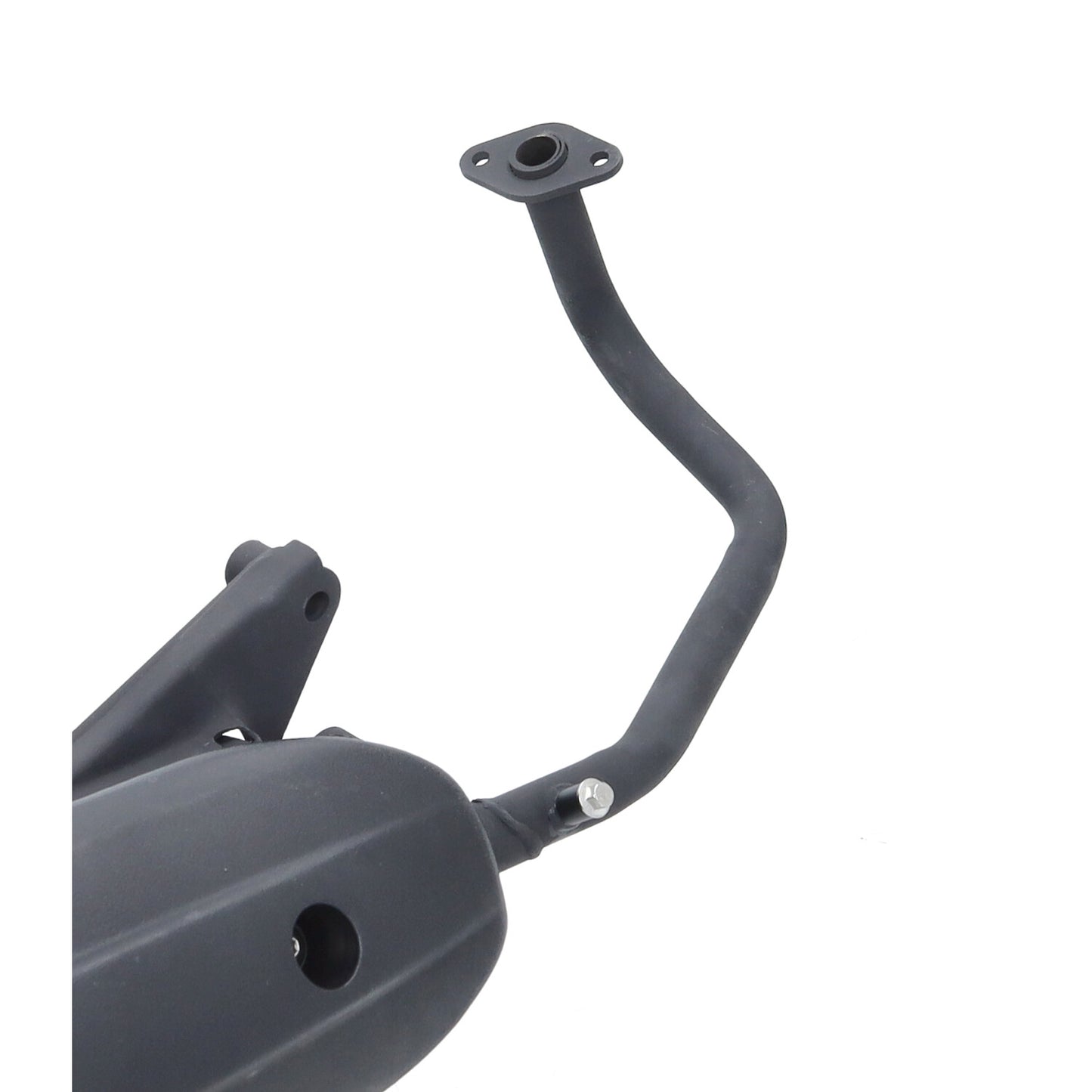 Uitlaat 4T Model Origineel Zwart – Kymco Agility 12/16 inch / Fiddle / New Dink / Orbit / People S / Sento / Symply / Vitality