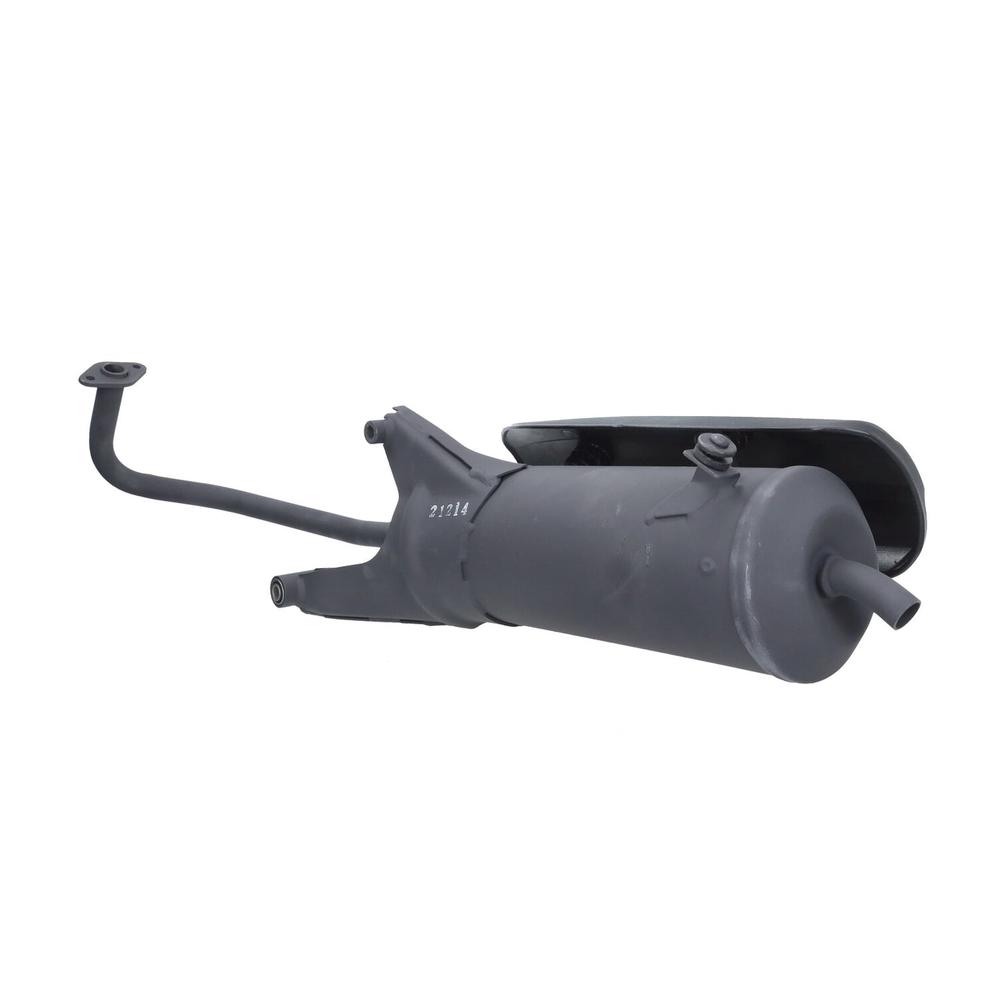 Uitlaat 4T Model Origineel Zwart – Kymco Agility 12/16 inch / Fiddle / New Dink / Orbit / People S / Sento / Symply / Vitality