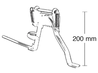 Onderstandaard / Middenstandaard Buzzetti Piaggio Fly / Vespa LX / Sfera / ET2 2T – 4386