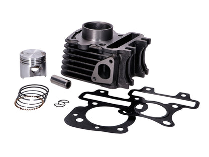 Cilinder DMP + zuiger 39mm lx 4t, sco piaggio 4t-2v, zip 4t