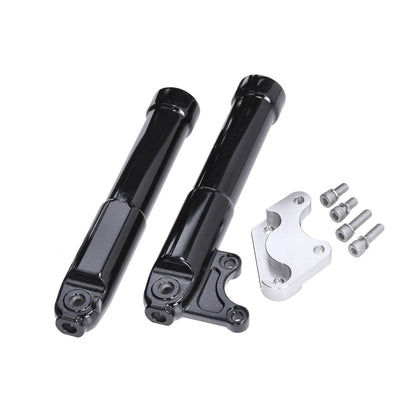 Overmaat Velgenset 11/12 Inch Fast Arrow Mat Zwart – Piaggio Zip (Incl. Verhoogde Voorvork)