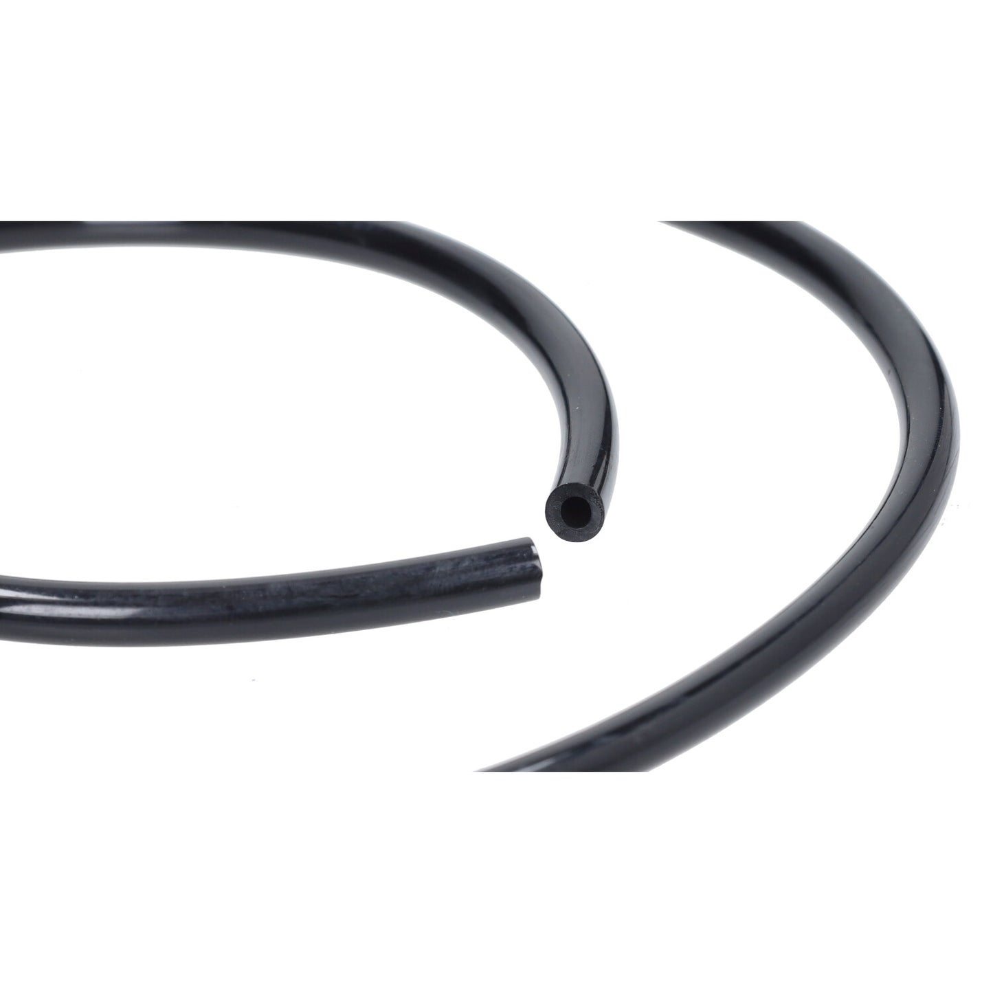 benzineslang 4x7mm zwart per rol 1m
