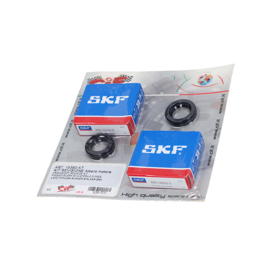lager+keerringset cif krukas skf 50cc runner, typhoon, mojito, sco piaggio 2t, sportcity one