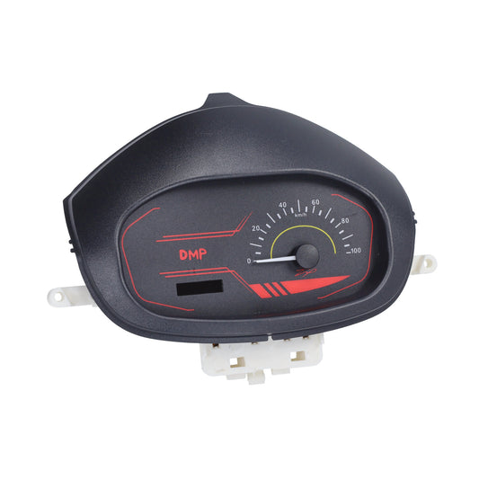 Km-tellerset DMP Zip EVO Rood Analoog – Euro 2/4/5 (Complete Tellerunit)