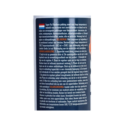 Pakking Super-Fix vloeibaar 200mL – Zwart – 1610001