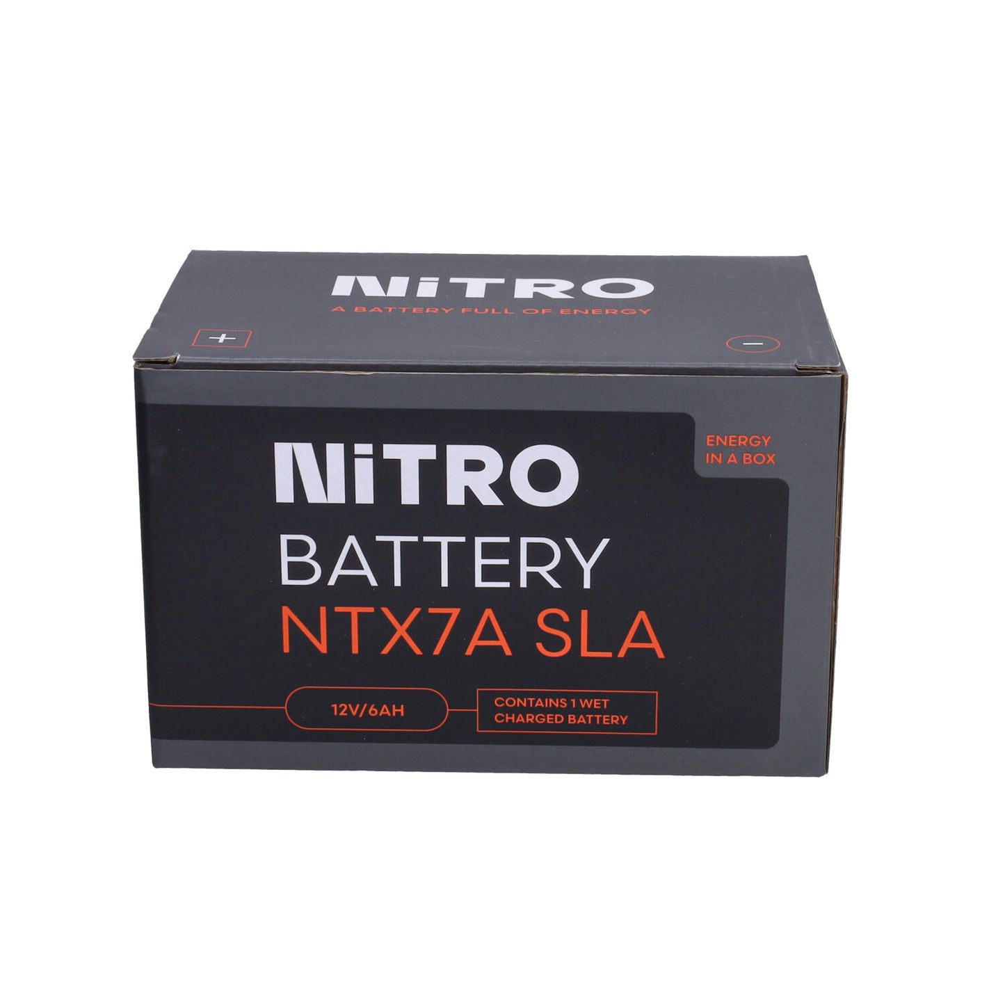 Accu Nitro NTX7A-BS / YTX7A-BS – SLA/GEL – 12V 6Ah – Chinese scooter / Sym / Kymco