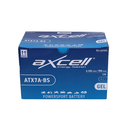 YTX7A-BS / ATX7A-BS Axcell Accu 12V – Peugeot / Kymco / China / SYM 4T