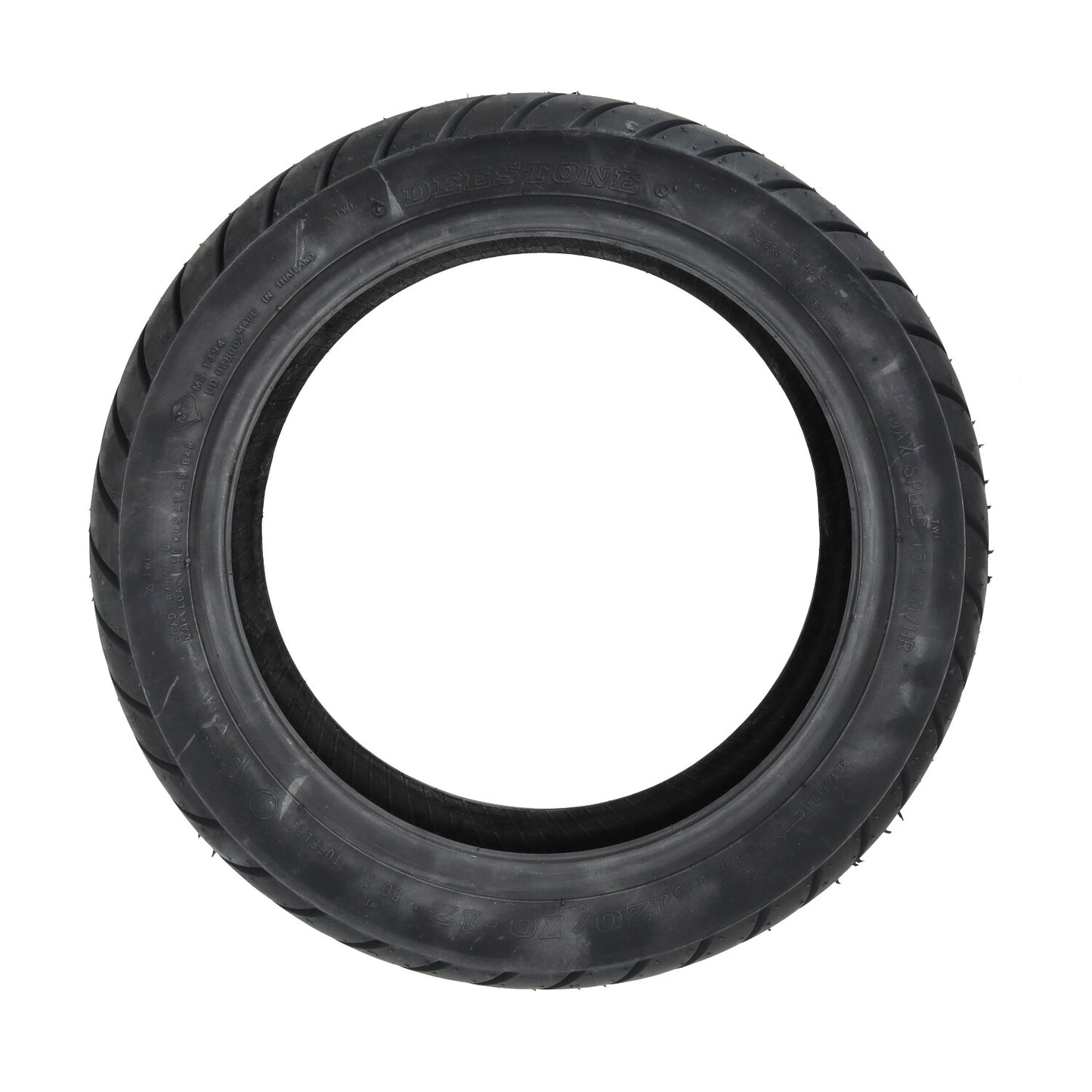 Buitenband Deestone TL Slick – 120/70-12 – D805 E4TL – 60P (Tubeless)