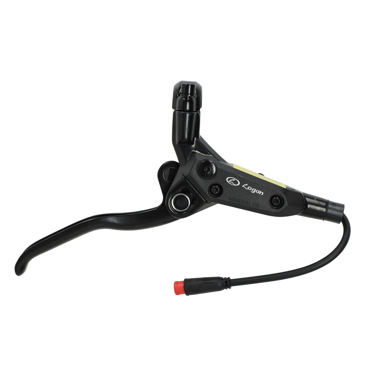 Remhendel + Pomp Hydraulisch V20 Logan, Stekker 2 Polig (Ronde Stekker) Rechts Fatbike